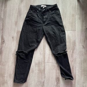 Curve Love High Rise Mom Jeans